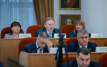 Заседание Законодательного Собрания Оренбургской области